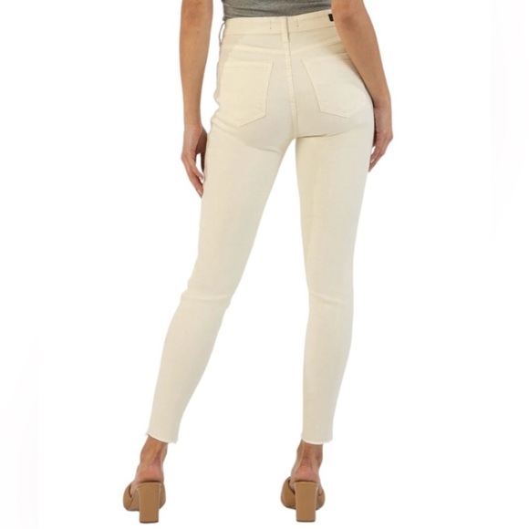 NWT Kut from the Kloth High Rise Connie Fab Ab Ankle Skinny Jeans w/ Raw Hem, 2 - Picture 3 of 15